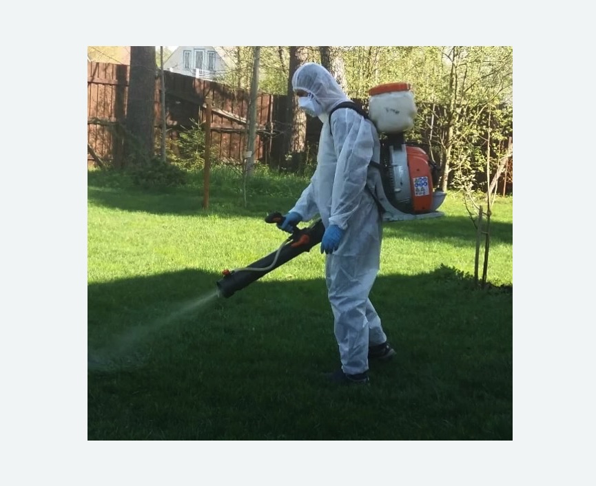 Обработка территории от клещей в Усть-Лабинске