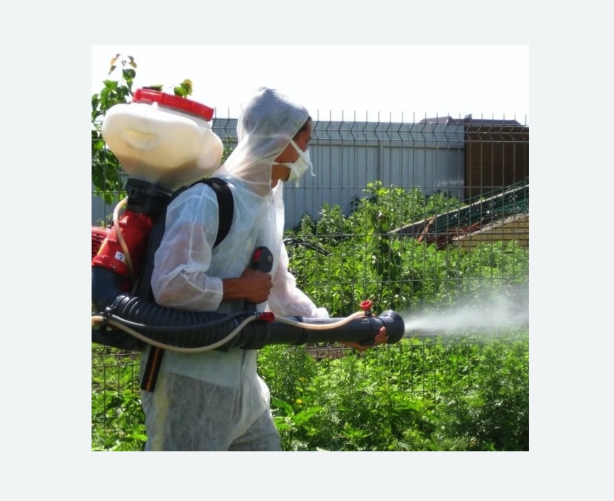 Акарицидная обработка территории в Усть-Лабинске